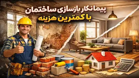 پیمانکار بازسازی ساختمان با کمترین هزینه در تهران – اجرای بازسازی آپارتمان قدیمی به مدرن با قیمت مناسب