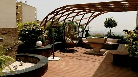 بازسازی پنت هاوس در تهران
